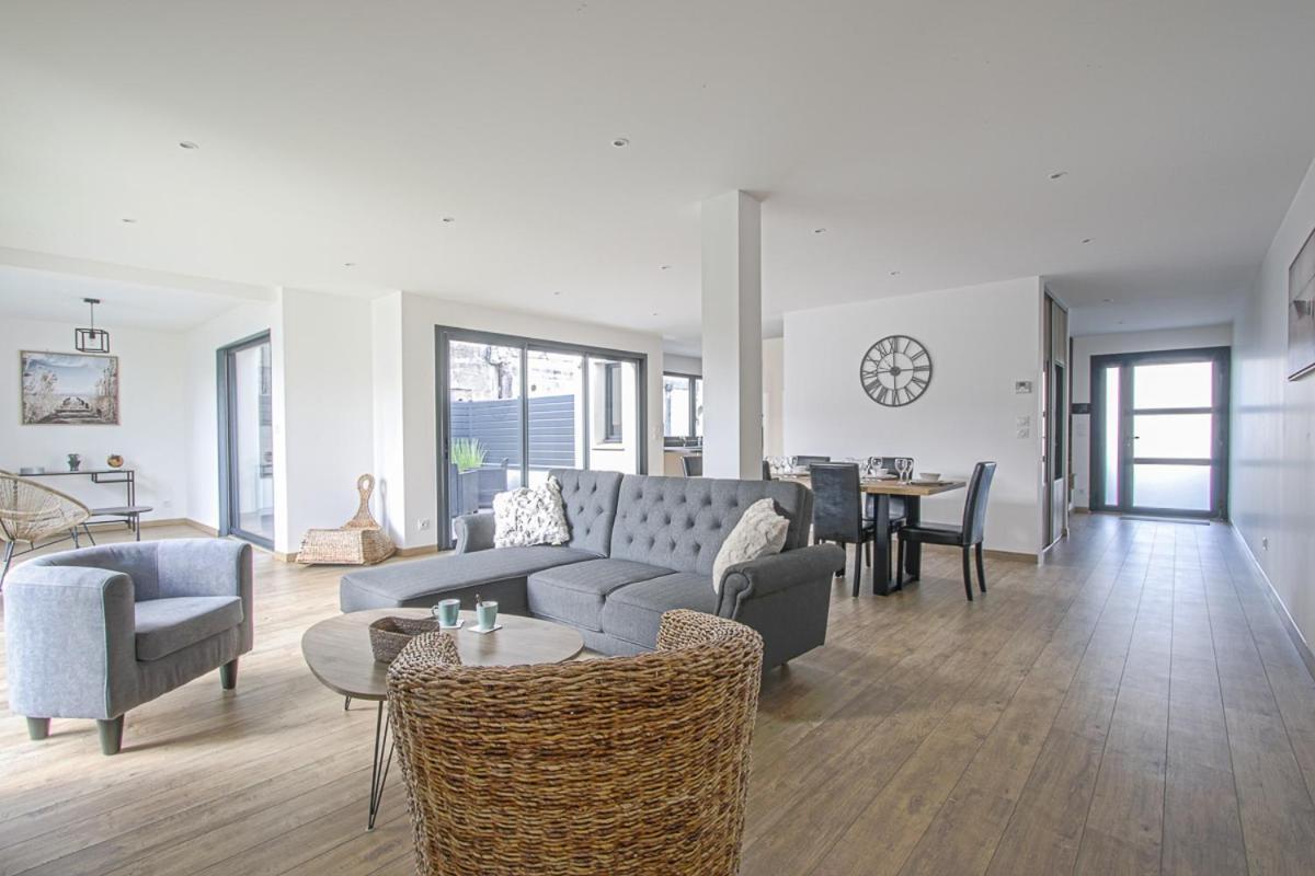 Quijote, Maison Moderne Avec Terrasse A Caen Luaran gambar